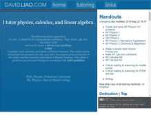 Tablet Screenshot of davidliao.com
